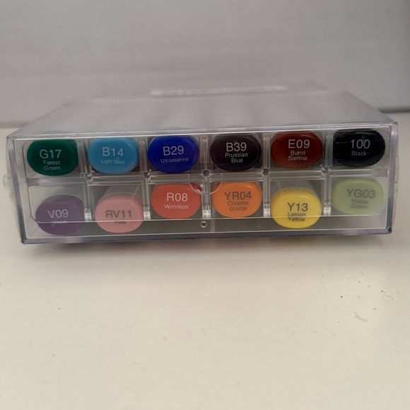 Copic Sketch 12-Color Marker Set - Picture 5 of 8